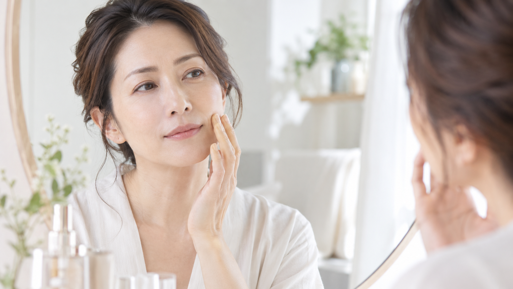 40代で頬の毛穴が縦長に?日本人女性98人の調査で見えた「たるみ毛穴」の変化